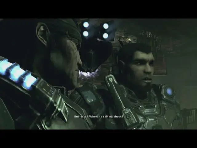 'Video thumbnail for Gears of War 2 - Act 3 3-3 Rude Awakening: Turret Controls (Help Dom) "Sounds Like Niles" Cutscene'