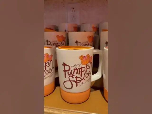 Video thumbnail for New Starbucks Pumpkin Spice Merchandise has Arrives at the Disneyland Resort!