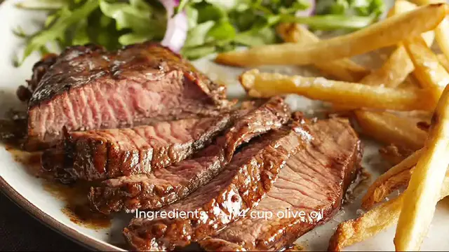 Video thumbnail for steak marinade recipe