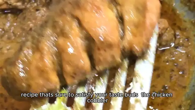 'Video thumbnail for Chicken Cobbler Recipe'