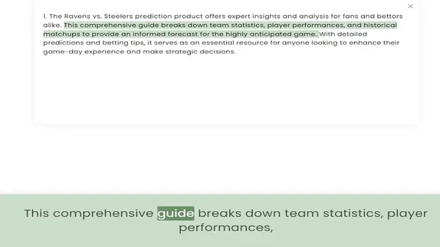 Video thumbnail for alike. This comprehensive guide breaks down team statistics, player performances, and historical matchups to provide an informed forecast for the highly anticipated game. With detailed predictions and betting tips, it serves as an essenti