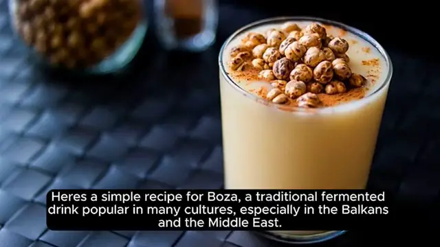 Video thumbnail for Refreshing Boza_ A Nutrient-Rich Beverage