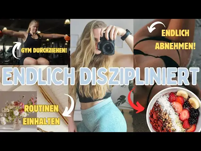 Video thumbnail for Dir fällt es schwer, diszipliniert zu sein? Dann schau das.