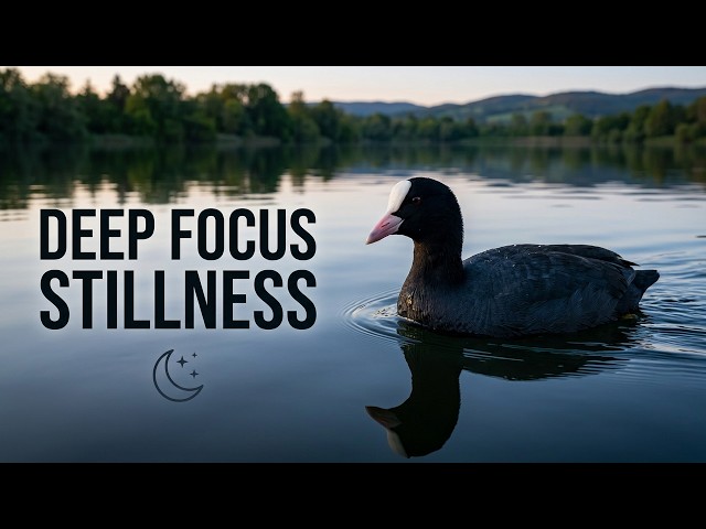 Video thumbnail for Tranquil Waterfowl Symphony | Gentle Sounds for Focus & Calmness
