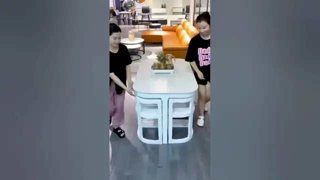 Video thumbnail for European Style Dining Table | Table Design #shorts