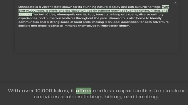 Video thumbnail for over 10,000 lakes, it offers endless opportunities for outdoor activities such as fishing, hiking, and boating. The Twin Cities, Minneapolis and St. Paul, boast a thriving arts scene, diverse culinary experiences, and numerous festivals t