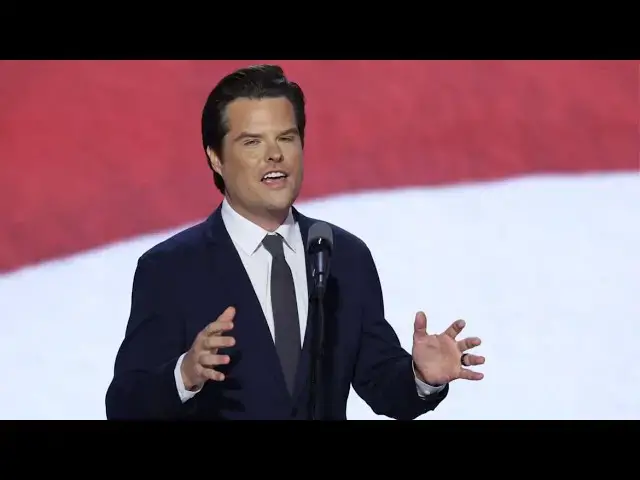 Video thumbnail for Wow! - Matt Gaetz New Job Announcement Has Democrats Panicking