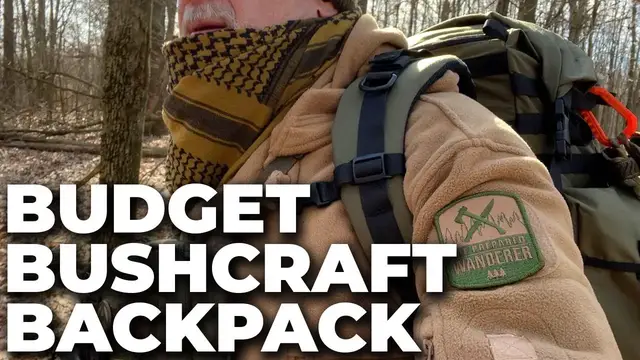 'Video thumbnail for Budget Bushcraft Backpack for Wilderness Camping | OneTigris 45L'