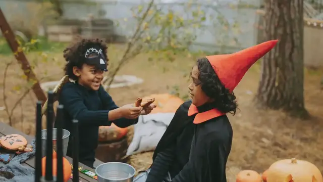 'Video thumbnail for Halloween Mac and Cheese Pepper Bowls_ A Spooky Treat'