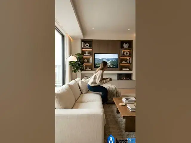 Video thumbnail for Luxury Modern Living Room Transformation #interiordesign #design #home