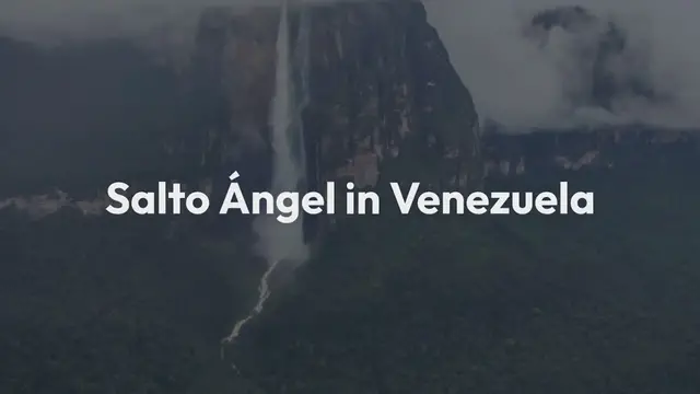Video thumbnail for Salto Ángel in Venezuela Der lang verborgene höchste Wasserfall der Welt