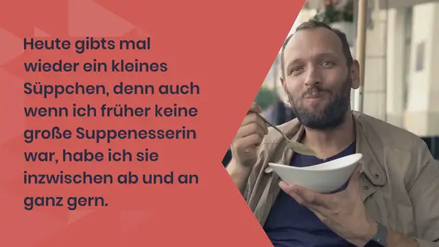 'Video thumbnail for Erbsen-Kokos-Suppe mit Fleischbällchen:'