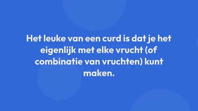 Video thumbnail for Sinaasappelcurd – recept