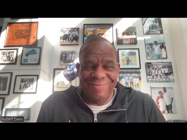 Video thumbnail for #UNC coach Hubert Davis at the weekly ACC coaches Zoom press conference ahead of Miami game