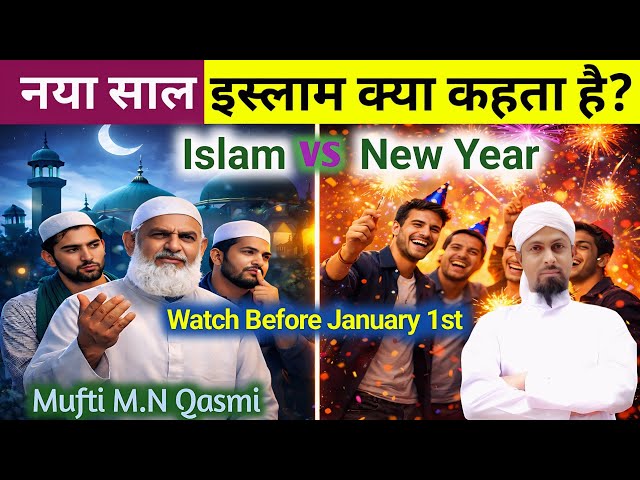 Video thumbnail for Naya Saal Manana Kaisa Hai | ইসলামে নববর্ষ উদযাপন | نیا سال کا جشن | New Year Celebration in Islam