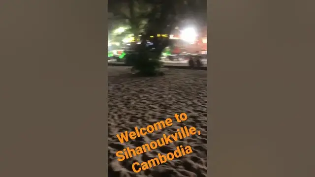 'Video thumbnail for Visit one of the best tourist spot in Cambodia. White sand and always alive nights!'