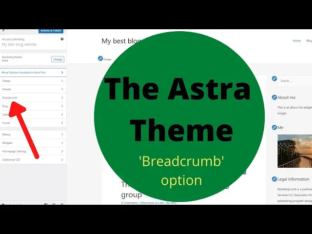 Video thumbnail for How To Customize Breadcrumbs On The Astra
