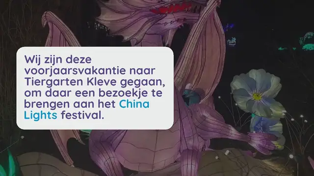 Video thumbnail for China Lights in Tiergarten Kleve – een magische ervaring!