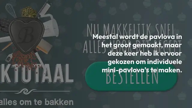 Video thumbnail for Mini-pavlova’s met mango-passievruchtcurd