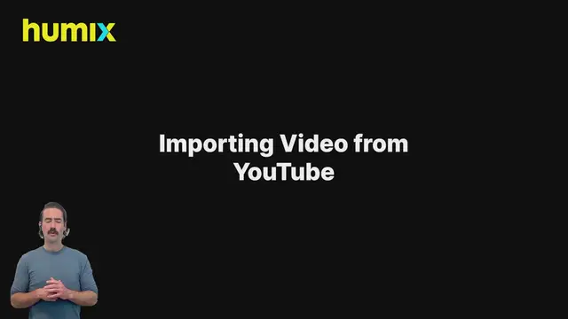 'Video thumbnail for Importing from YoutubeV_3'