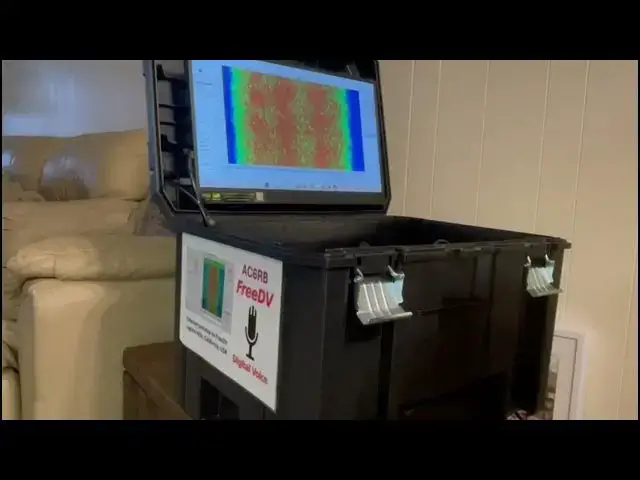 Video thumbnail for FreeDV Portable1