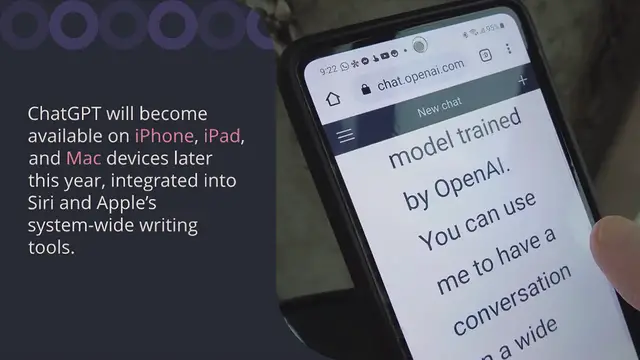 Video thumbnail for Free Access to ChatGPT-4o coming soon on iPhone, iPad, and Mac