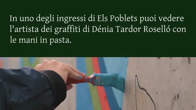 Video thumbnail for Els Poblets continua il suo percorso per diventare un museo d'arte a cielo aperto con le ultime opere dell'artista Tardor: