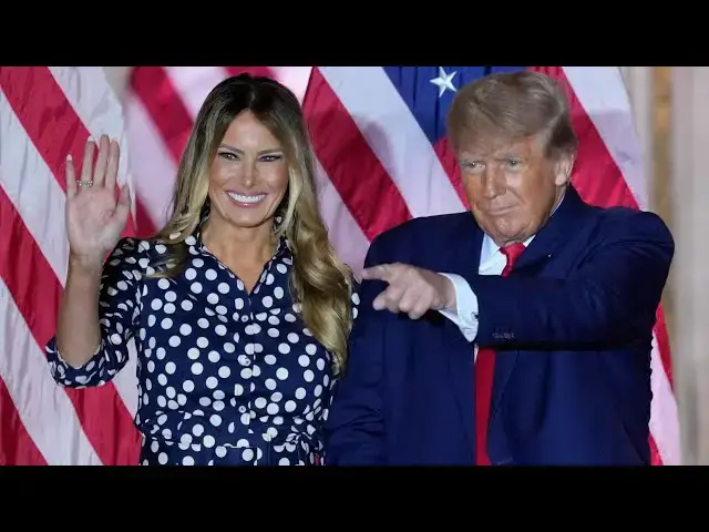 Video thumbnail for 'Melania & I ...' Donald Trump Makes HUGE Public Statement