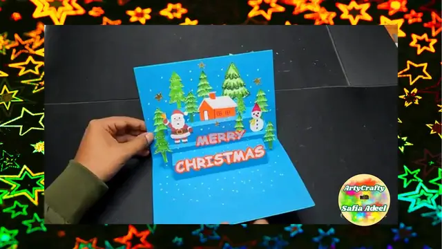 Video thumbnail for 3d  Christmas Day Card