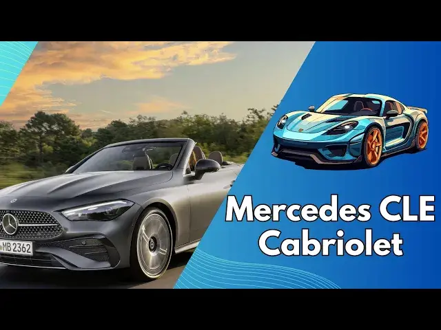 Video thumbnail for Mercedes CLE Cabriolet : The Ultimate Open Top Driving Experience