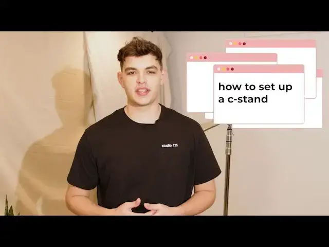 'Video thumbnail for How to Set Up a C-stand'