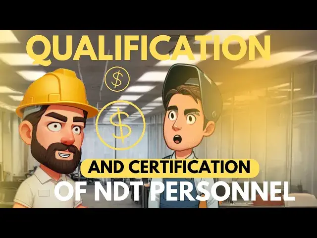 Video thumbnail for Qualification and Certification of NDT Personnel - Animation