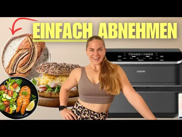 Video thumbnail for Schnelle & gesunde Airfryer Rezepte zum ABNEHMEN! | Cosori Dual Blaze TwinFry 10L Heißluftfritteuse