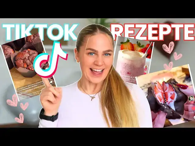 Video thumbnail for ICH TESTE VIRALE & GESUNDE VALENTINSTAGS TIKTOK REZEPTE