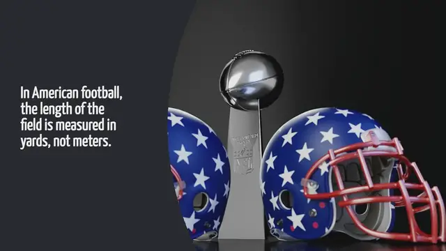 Video thumbnail for How Long Is An American Football Field In Meters
