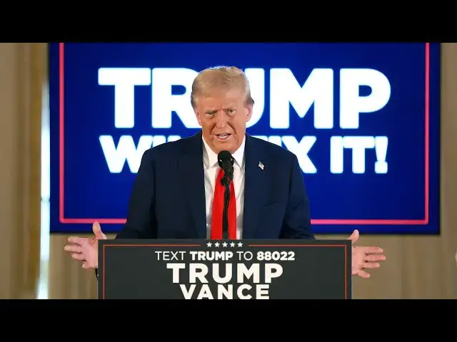 Video thumbnail for 'Who Would Want This?' - Trump Makes Bombshell Announcement One Week Before Election