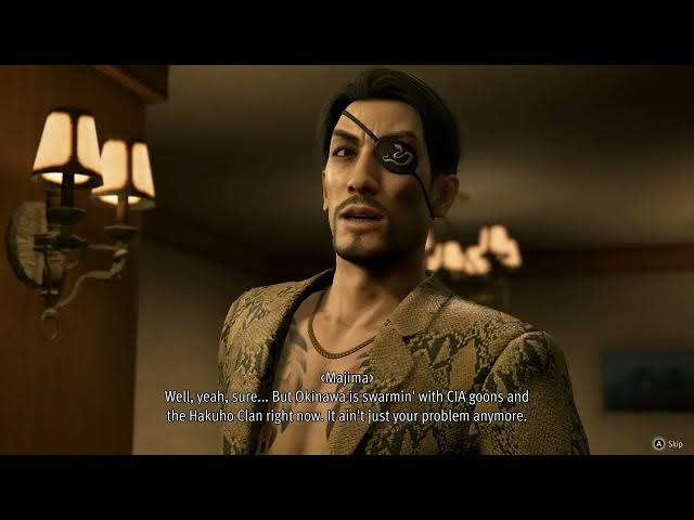 Video thumbnail for Yakuza Kiwami 3 - Chapter 10: Serenas: Makoto Date, Kiryu, Goro Majima Meeting Cutscene | NS2