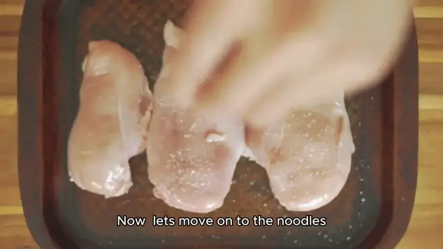 'Video thumbnail for Chicken and noodles recipe'