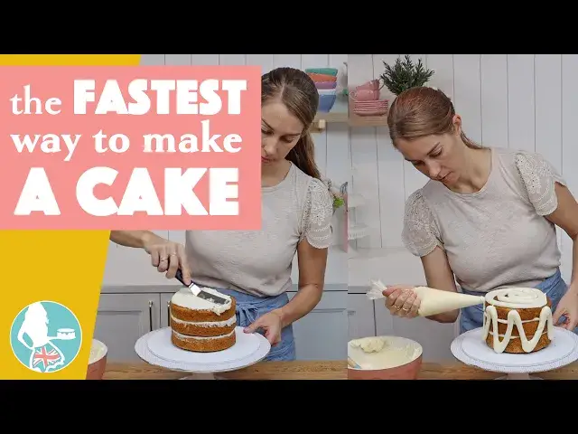 Video thumbnail for The FASTEST Way To Make a Cake