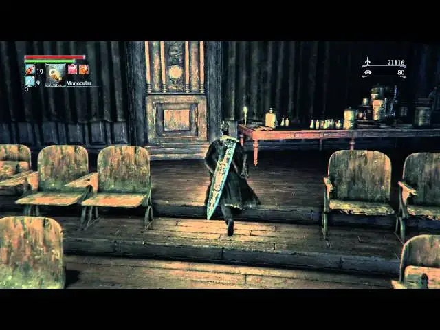 Video thumbnail for Bloodborne - Lecture Building: Lecture Theatre Key Location, Patches the Heyena / Spider Spotted