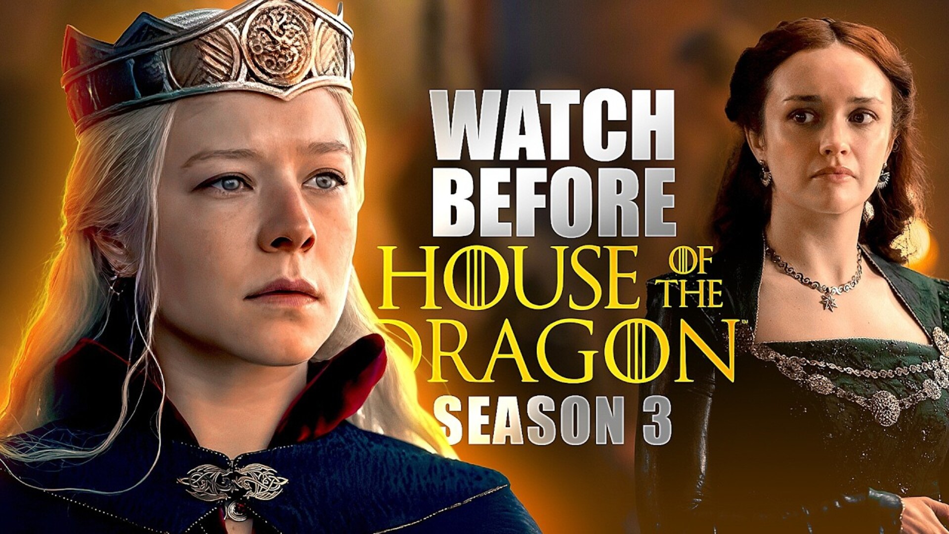 Video thumbnail for The Only Recap You Need Before House Of The Dragon Season 3