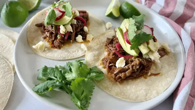 Video thumbnail for Turn Up Taco Night With These Spicy Braised Brisket Tacos