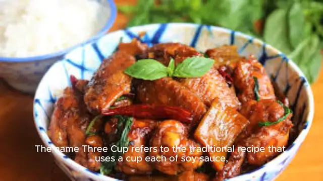 Video thumbnail for Three Cup Chicken