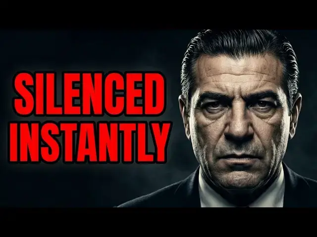 Video thumbnail for The Mafia Boss Who Broke Silence — And the Shooter Who Was Silenced Instantly