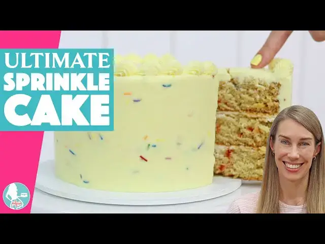'Video thumbnail for Ultimate Sprinkle Cake Tutorial'