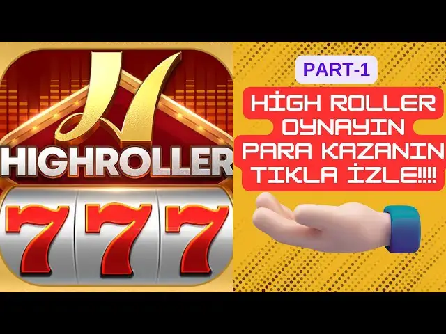 Video thumbnail for High Roller Oyunu İle Para Kazanın - Kwai İle Oyun Oyna Para Kazan - #PART-1