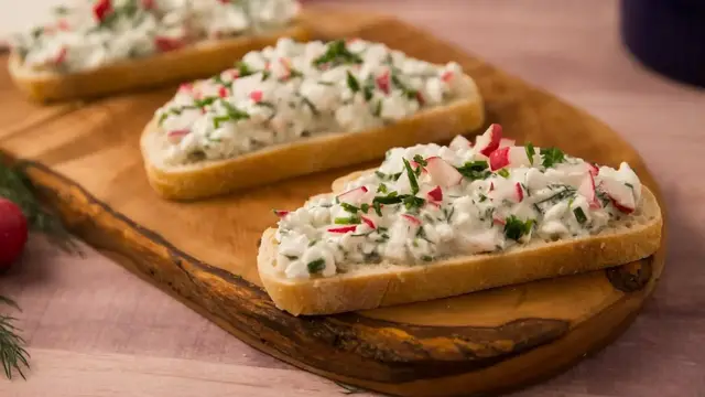 'Video thumbnail for Creamy Gzik (Polish Cottage Cheese Dip) Recipe'