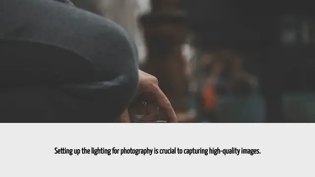 Video thumbnail for How To Set Up Lighting For Photography