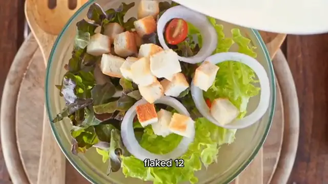 Video thumbnail for salmon salad recipe