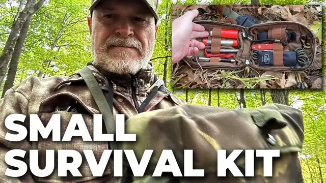 'Video thumbnail for SMALL BUSHCRAFT SURVIVAL KIT BREAKDOWN'